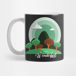 Love wonderlust Adventure Explore the world travel lover summer spring Mug